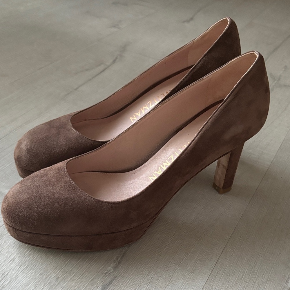 Stuart Weitzman Suede Heels Size 7